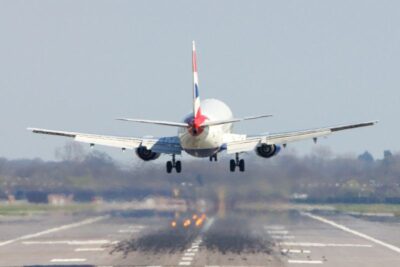 About Nicholas Orloff, Travel Photographer. Gatwick Plane Landing.