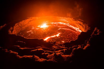 Erte Ale, Afar depression - an ancient lava lake in the Danakil Depression, Ethiopia. Photography by Nicholas Orloff